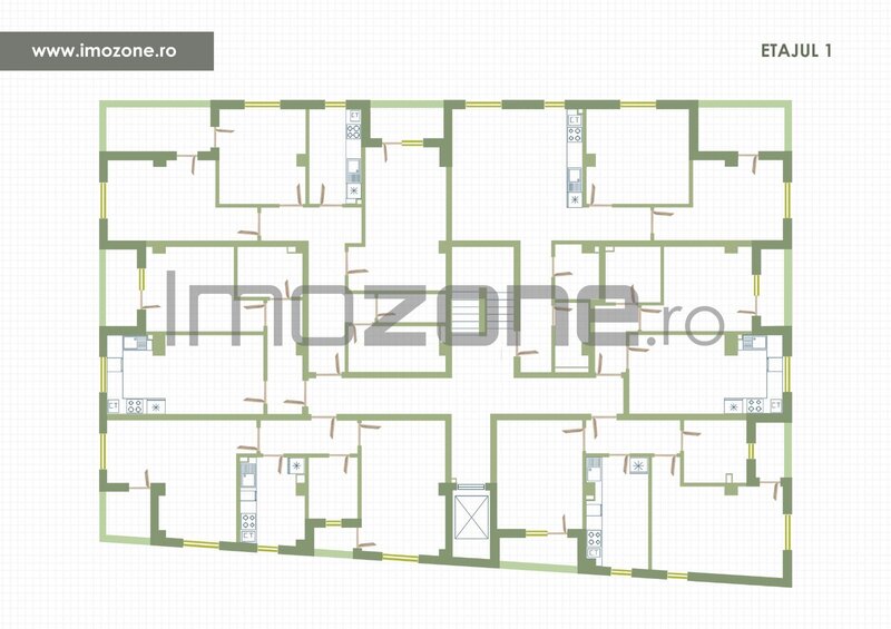 Militari langa Metrou Pacii, studio 42 mp, etaj 1, bloc nou, comision 0%,