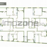 Militari langa metrou Pacii, ap. 2 camere 42 mp, etaj 2, liber, nou, comision 0%